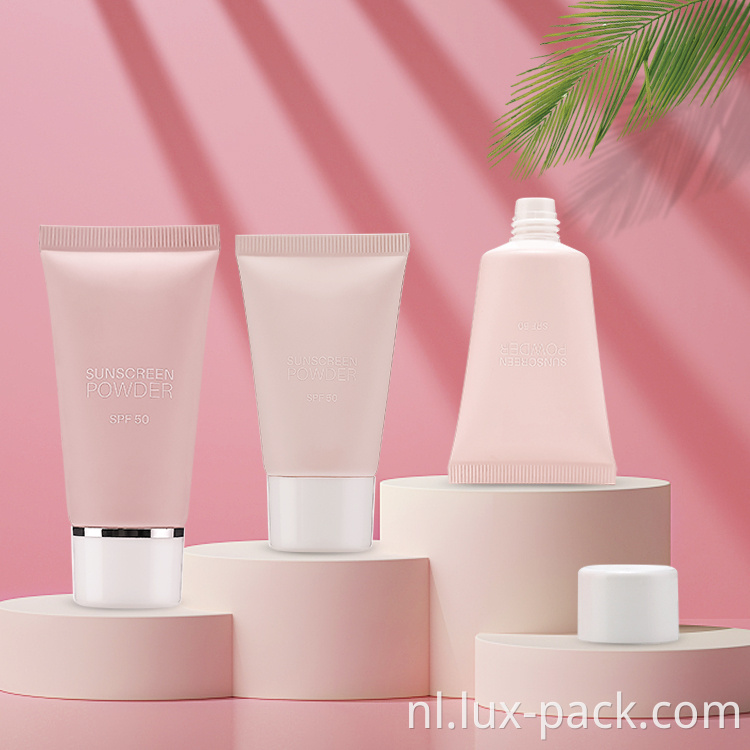 Lege plastic reis cosmetische zachte buizen container flip top handlotion kneep buizen